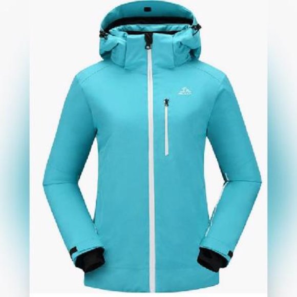 NWT Women's Ski Jacket Warm Snow Coat with Hood, XL (See Pic of Size Chart) - Picture 1 of 5